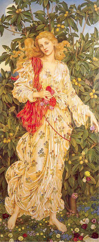Morgan, Evelyn De Flora china oil painting image